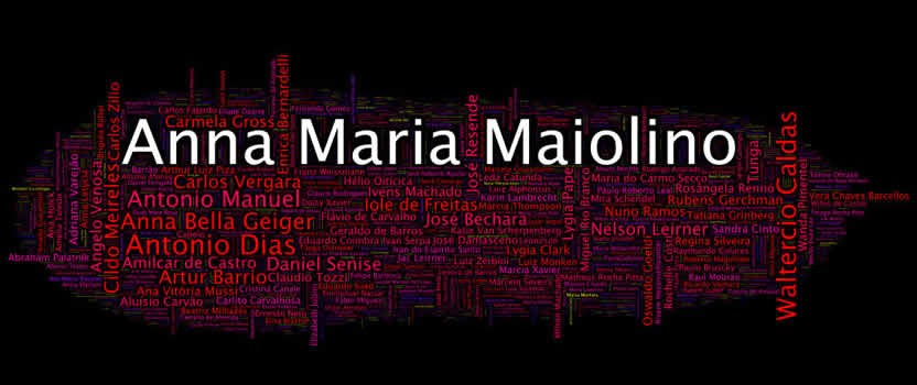 Visualizao de Dados: Anna Maria Maiolino e artistas 2002-2012