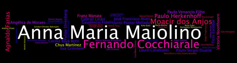 Visualizao de Dados: Anna Maria Maiolino e curadores 2002-2012