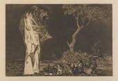 Disparate do Medo, Francisco de Goya (Academia de Belas Artes de Madri)